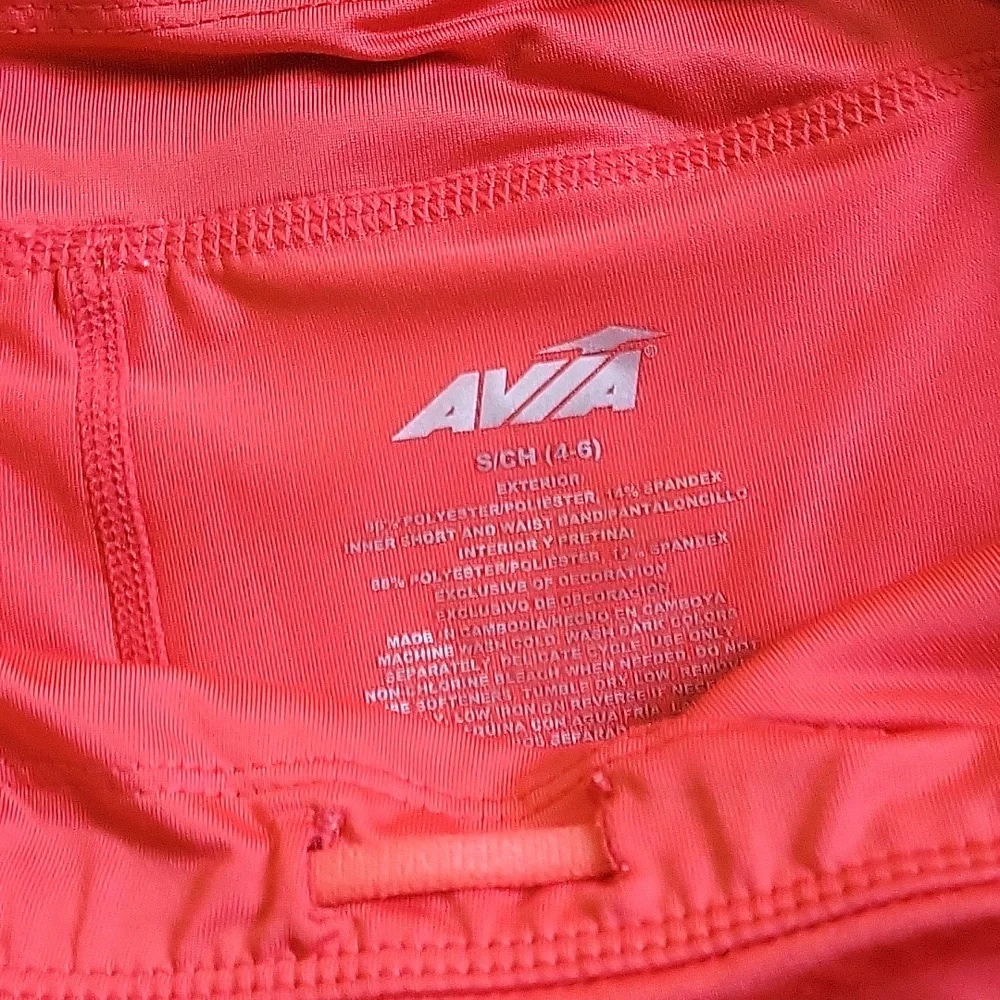 NWOT AVIA Salmon sporty shorts - Picture 6 of 6